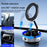 X98 Desktop Car Phone Holder Magnetic Vacuum Suction Electric Absorption Cellphone Stand - Silver - 2