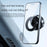 X98 Desktop Car Phone Holder Magnetic Vacuum Suction Electric Absorption Cellphone Stand - Silver - 5