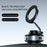 X98 Desktop Car Phone Holder Magnetic Vacuum Suction Electric Absorption Cellphone Stand - Silver - 6