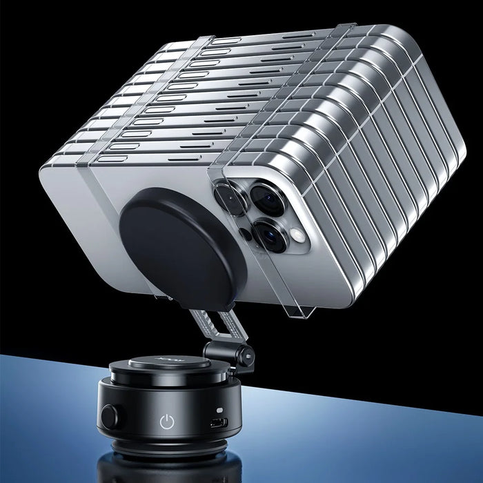 ROCK RPH1011 Q16 Pro Electric Suction Cup Magnetic Mount Phone Holder 360-Degree Rotation Strong Adhesion - 3