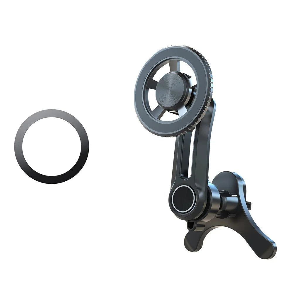 V005 Car Phone Mount 360 Degree Rotatable Air Vent Holder Bracket - Gear Type - 1