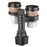 B15 Plastic Car Cup Holder Drinks Bracket 360 Degree Rotatable 3 Rings Vehicle Beverage Stand - 4