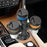 B15 Plastic Car Cup Holder Drinks Bracket 360 Degree Rotatable 3 Rings Vehicle Beverage Stand - 7