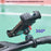 Z012 Motorcycle Bicycle Handlebar Phone Mount 360 Degree Rotation Adjustable Universal Cellphone Holder - 7