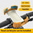 Z012 Motorcycle Bicycle Handlebar Phone Mount 360 Degree Rotation Universal Cellphone Holder - Orange - 2