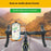 Z012 Motorcycle Bicycle Handlebar Phone Mount 360 Degree Rotation Universal Cellphone Holder - Orange - 4