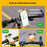 Z012 Motorcycle Bicycle Handlebar Phone Mount 360 Degree Rotation Universal Cellphone Holder - Orange - 7