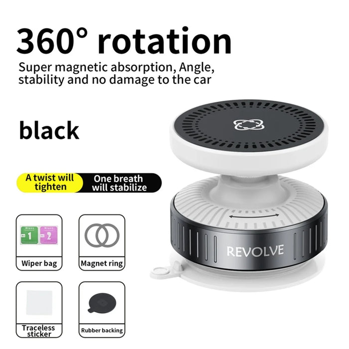 Z3 Car Phone Holder Magnetic Suction Cup Dashboard Mount Multi-Functional Navigation Stand - 2