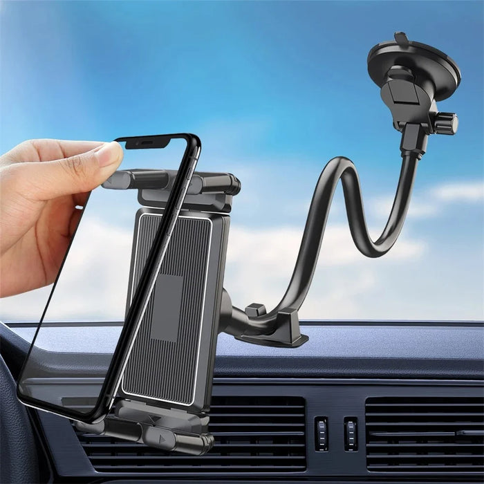 X034PAD Suction Cup Base Flexible Gooseneck Phone Holder Bracket for Car Windshield Dashboard - 3