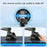 XWJ-JX04 360 Degree Rotation Magnetic Car Mount Suction Cup Base Long Arm Phone Holder for Dashboard Windshield - Gear Type - 7