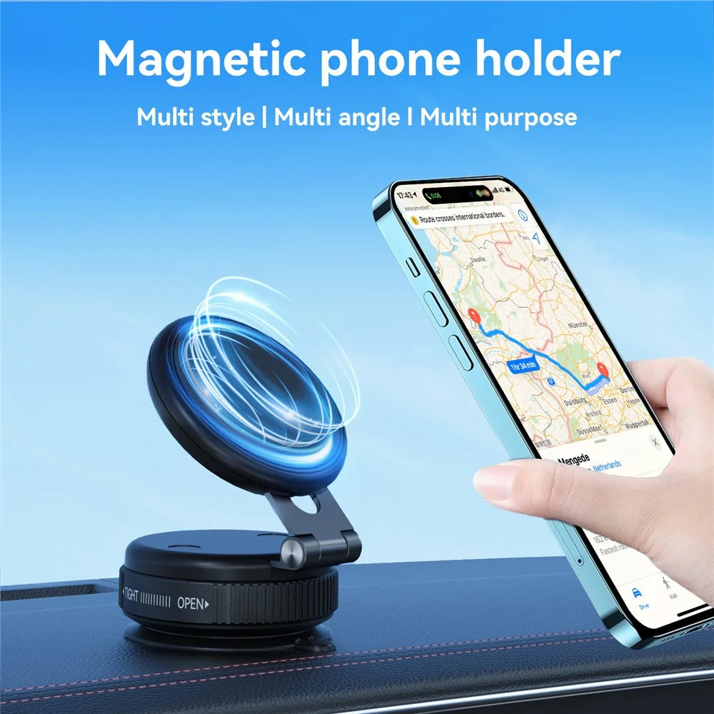 MA-151m Suction Cup Base Phone Holder Stand Car Mount Cellphone Bracket - 3