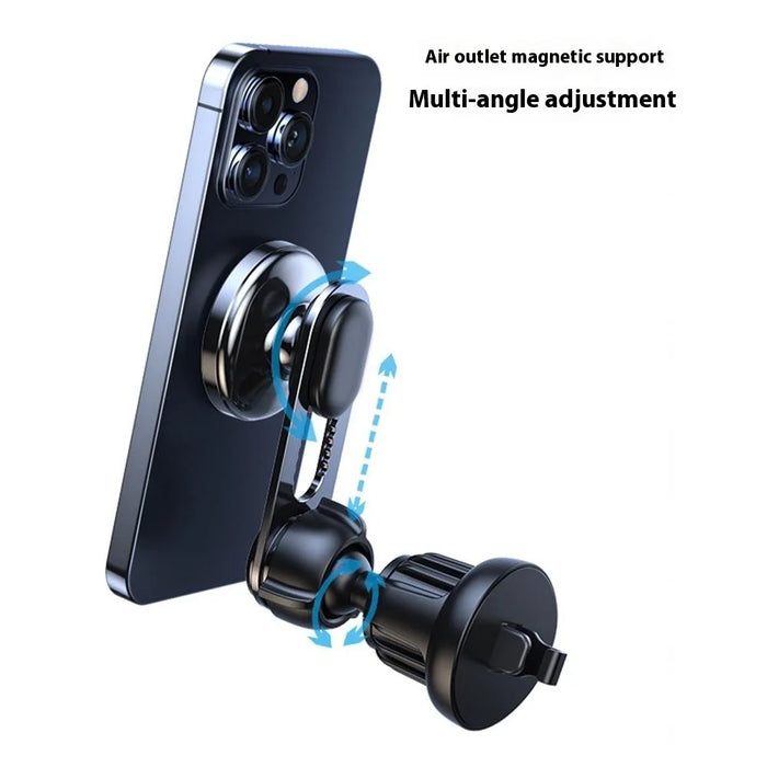 Magnetic Car Phone Mount 360-degree Rotating Extendable Air Vent Holder - 3