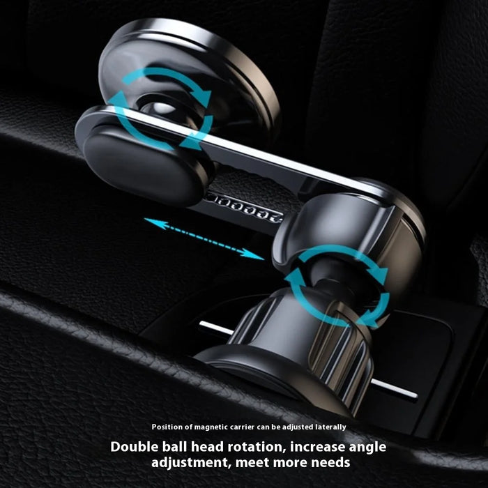 Magnetic Car Phone Mount 360-degree Rotating Extendable Air Vent Holder - 4