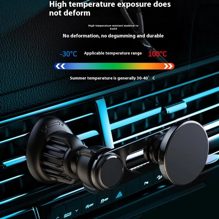 Magnetic Car Phone Mount 360-degree Rotating Extendable Air Vent Holder - 5