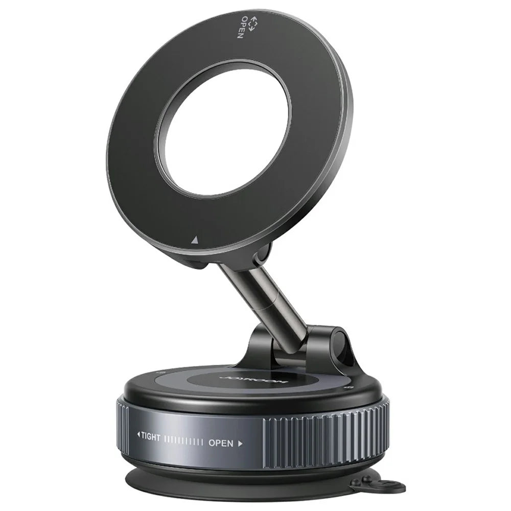 JOYROOM JR-ZS501 Mechanical Foldable Car Mount Suction Cup Magnetic Phone Holder Bracket - 1