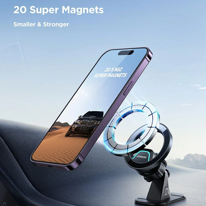 JOYROOM JR-ZS376 Magnetic Car Mount Dashboard Holder 360° Rotation Stand - 4