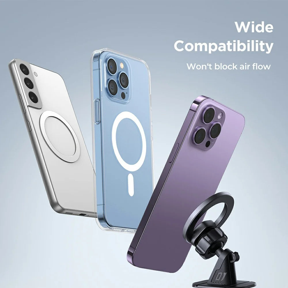 JOYROOM JR-ZS376 Magnetic Car Mount Dashboard Holder 360° Rotation Stand - 7