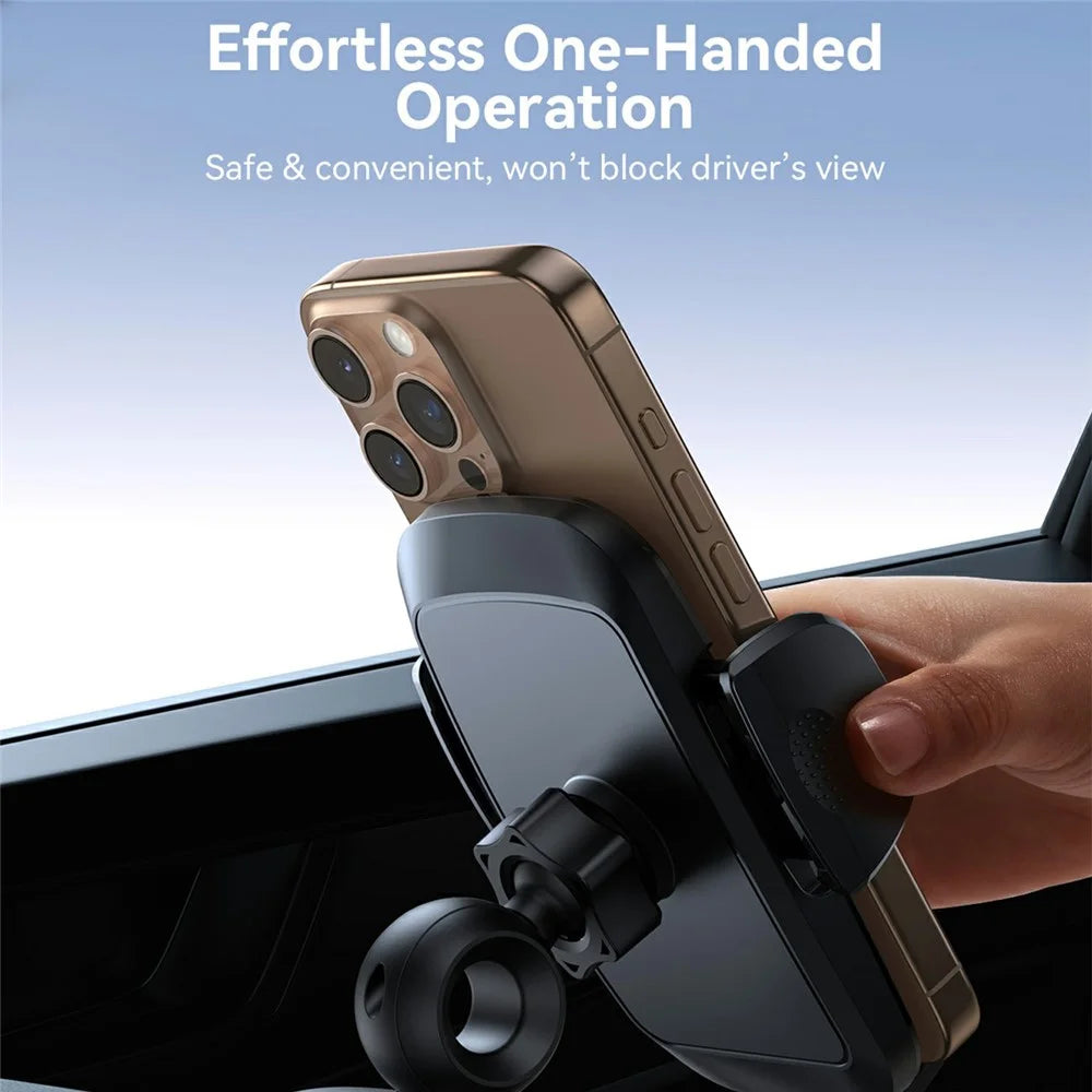JOYROOM JR-ZS259 Car Dashboard Phone Holder Mount 3-Claw Mechanical Arm Adjustable for 4.7-7 Inch Devices - 5