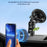 LANPARTE RBA-M01L Universal Magnetic Car Phone Holder Strong Suction Cup Mount with Adjustable Arm - 2