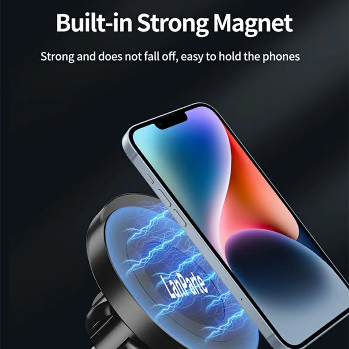LANPARTE RBA-M01L Universal Magnetic Car Phone Holder Strong Suction Cup Mount with Adjustable Arm - 5