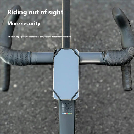 ROCKBROS Bicycle E-Bike Silicone Phone Mount Quick Release Cellphone Navigation Holder - 2