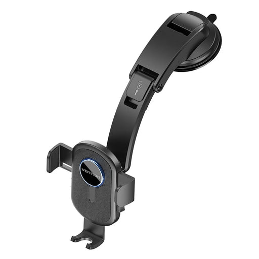 VENTION KSCB0 One Touch Clamp Car Phone Holder Suction Cup Mount Bracket for Dashboard / Windshield - 1