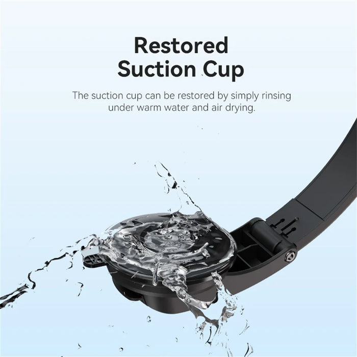 VENTION KSCB0 One Touch Clamp Car Phone Holder Suction Cup Mount Bracket for Dashboard / Windshield - 7