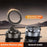 G712 360 Degree Rotation Vacuum Suction Cellphone Holder Dashboard Stand Car Magnetic Phone Mount - Black - 3