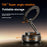 G712 360 Degree Rotation Vacuum Suction Cellphone Holder Dashboard Stand Car Magnetic Phone Mount - Black - 4