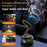 G712 360 Degree Rotation Vacuum Suction Cellphone Holder Dashboard Stand Car Magnetic Phone Mount - Black - 7