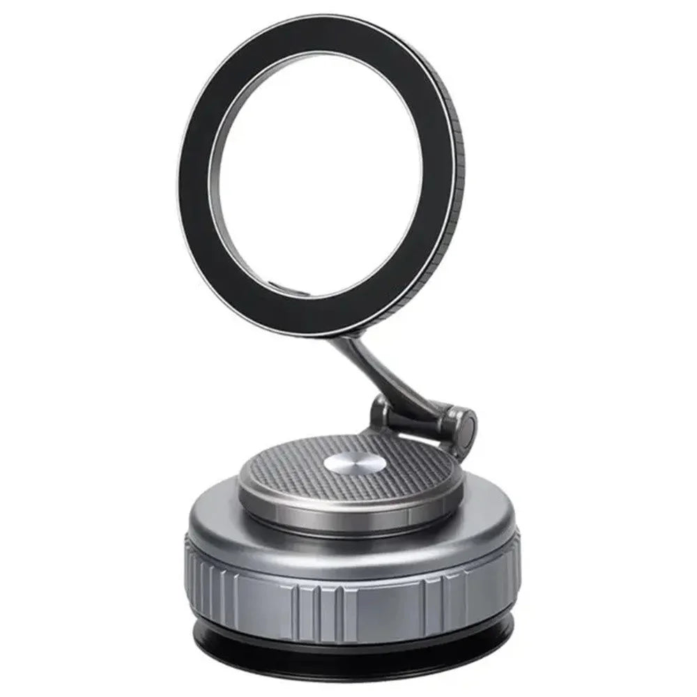 G711 Car Magnetic Phone Mount 360 Degree Rotation Vacuum Suction Cellphone Holder Stand - Tarnish - 1