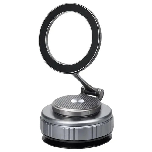 G711 Car Magnetic Phone Mount 360 Degree Rotation Vacuum Suction Cellphone Holder Stand - Tarnish - 1