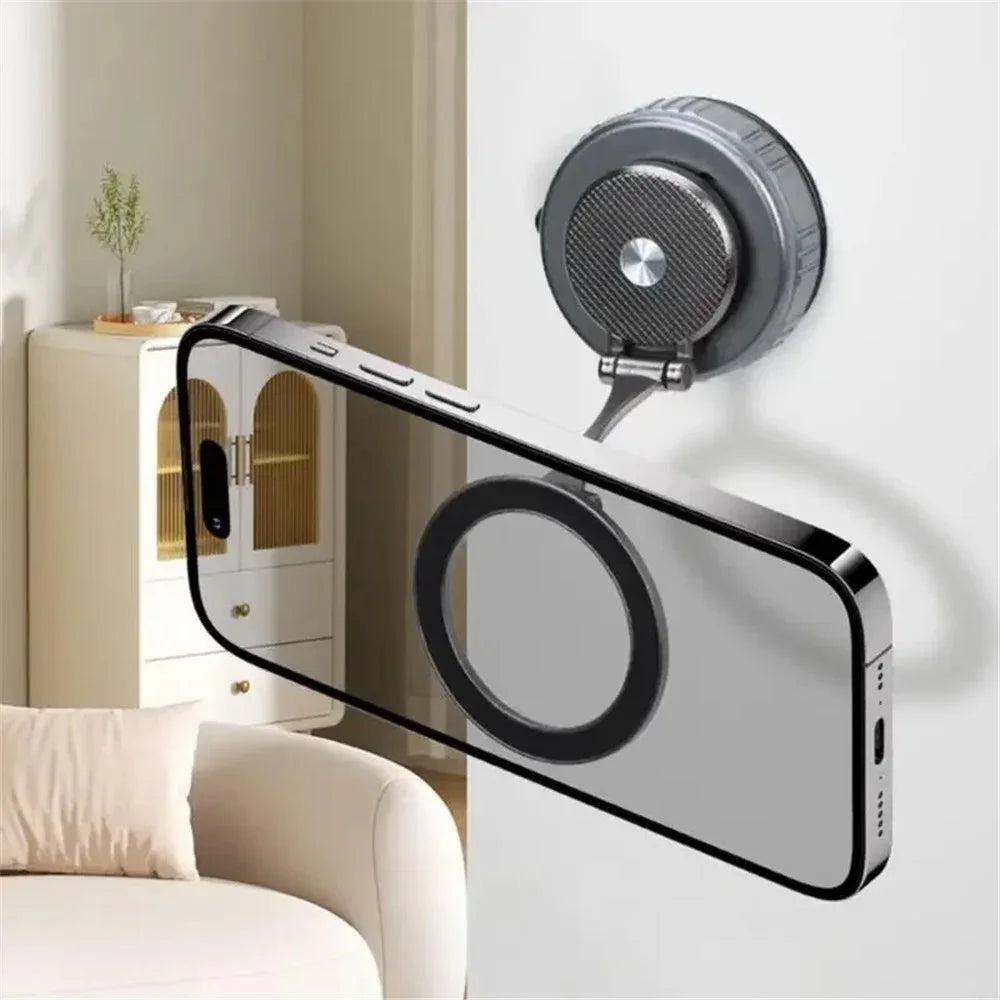 G711 Car Magnetic Phone Mount 360 Degree Rotation Vacuum Suction Cellphone Holder Stand - Tarnish - 6