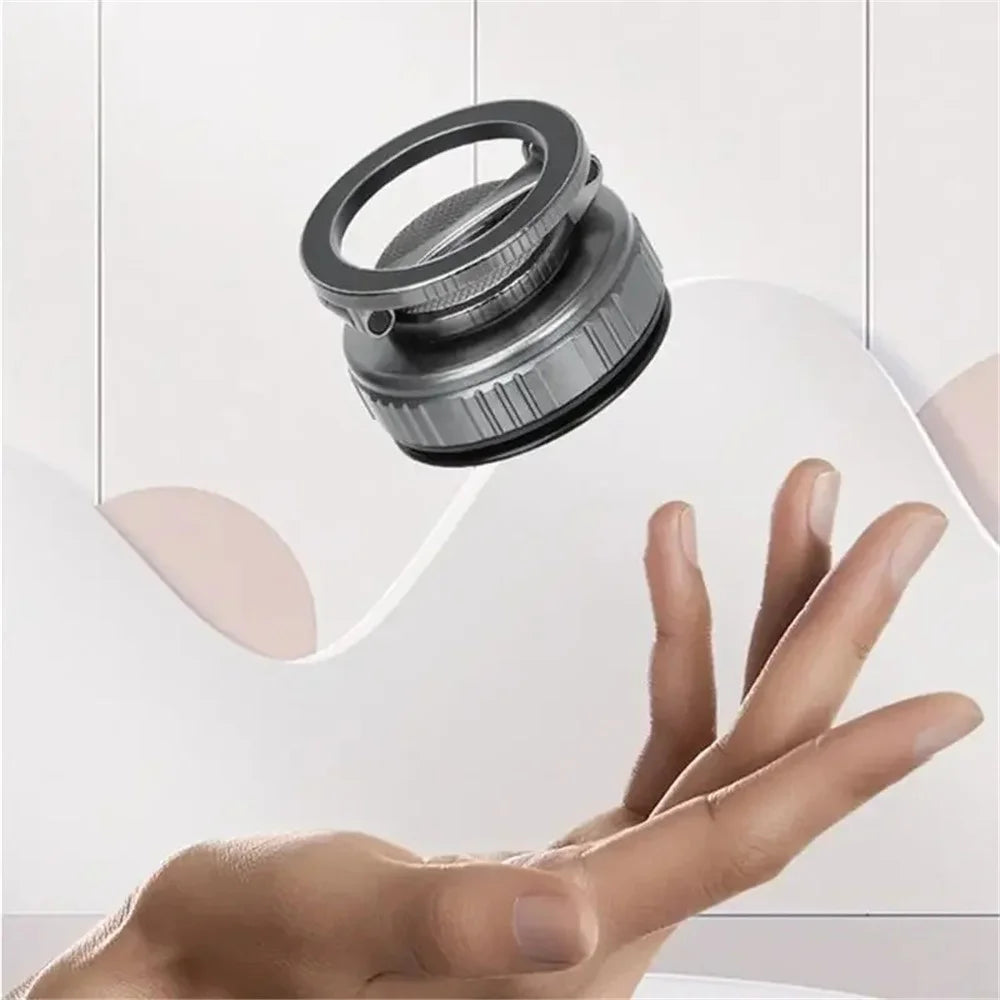 G711 Car Magnetic Phone Mount 360 Degree Rotation Vacuum Suction Cellphone Holder Stand - Tarnish - 7