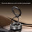 G512 Magnetic Car Phone Holder Dashboard Mount Suction Cup Base 360 Degree Rotation Foldable Stand - Grey - 3