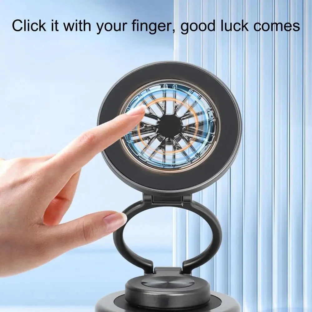 G511 Foldable Car Phone Mount 360 Degree Rotatable Magnetic Holder Suction Cup Stand - Tarnish - 5