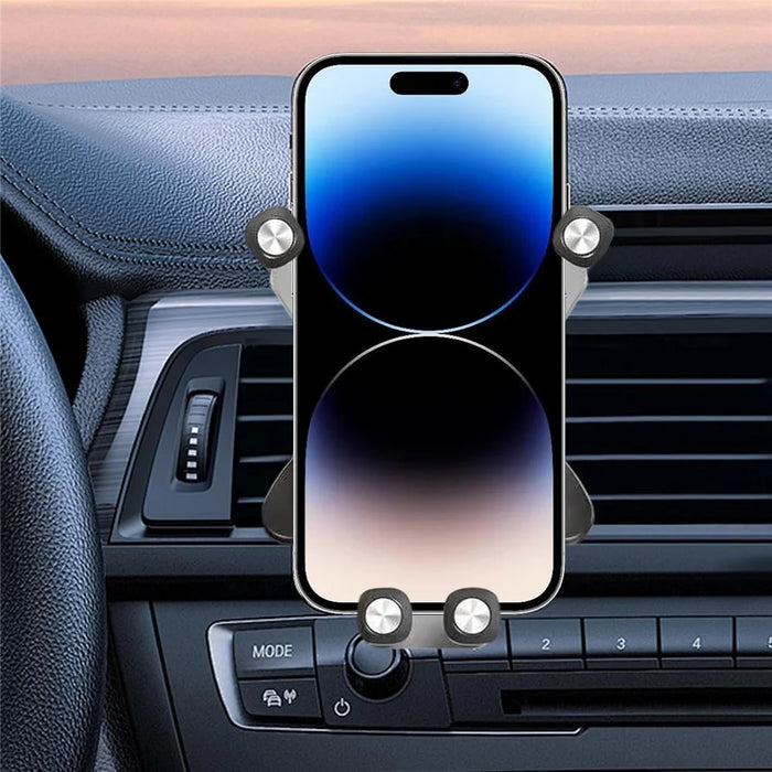 175 Auto Gravity Support Air Vent Mount Car Phone Holder for Foldable Screen Phones Bracket - 2
