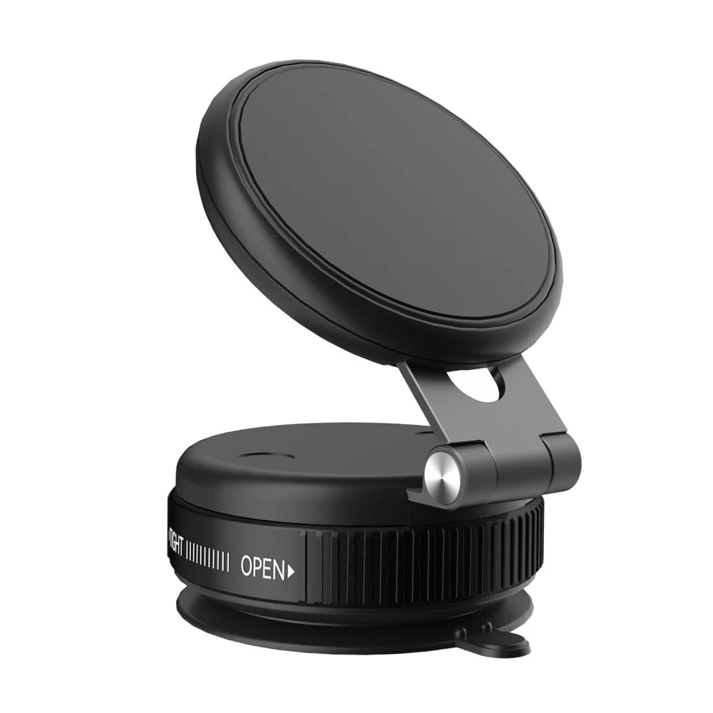 MA-151M Vacuum Suction Cup Mount Foldable Magnetic Phone Holder Retractable Car Cellphone Bracket - 1