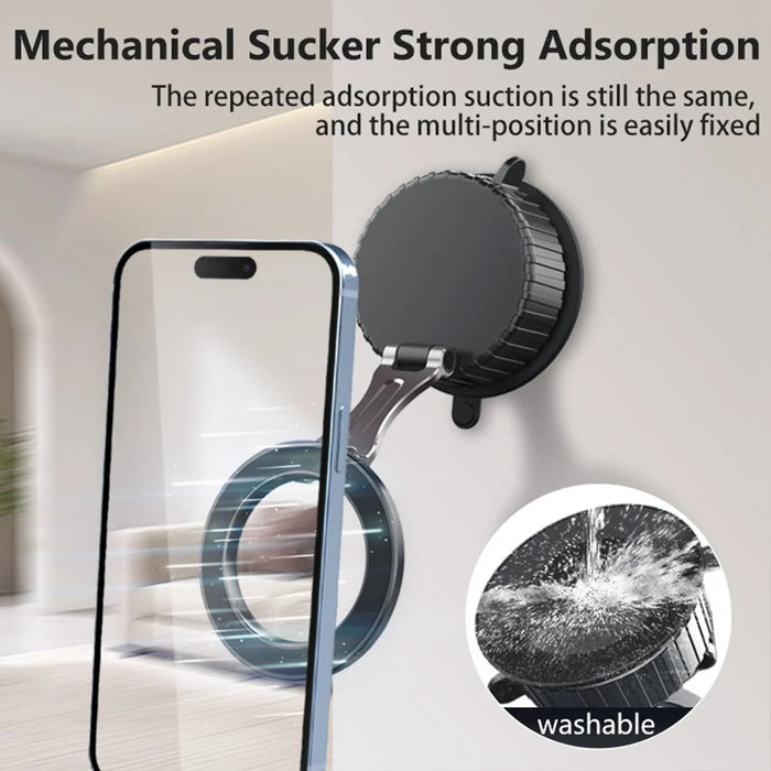 M003 Car Phone Holder Vacuum Suction Mount Foldable Cellphone Bracket - 6