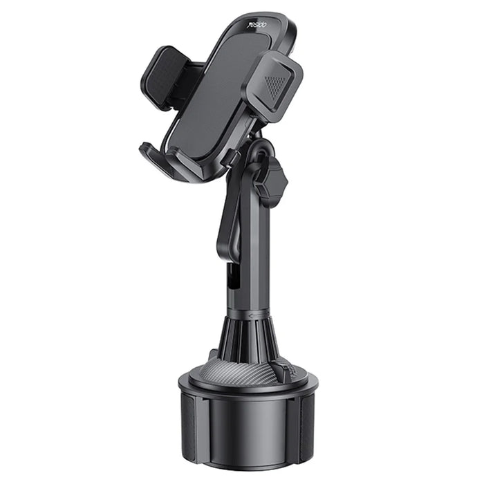 YESIDO C195 360 Degrees Rotating 4-6.7 inch Phone Bracket for Car Cup Holder Stand - 1