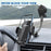 ML219 Car Suction Cup Phone Mount with Gooseneck Long Arm Mobile Holders for Dashboard, Windshield - Black - 3