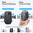 ML219 Car Suction Cup Phone Mount with Gooseneck Long Arm Mobile Holders for Dashboard, Windshield - Black - 7