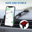 ML201 Gooseneck Car Phone Holder Suction Cup Windshield Phone Mount with Flexibile Long Arm - Black - 4