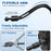 ML201 Gooseneck Car Phone Holder Suction Cup Windshield Phone Mount with Flexibile Long Arm - Black - 5