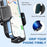ML201 Gooseneck Car Phone Holder Suction Cup Windshield Phone Mount with Flexibile Long Arm - Black - 6