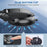 ML201 Gooseneck Car Phone Holder Suction Cup Windshield Phone Mount with Flexibile Long Arm - Black - 7