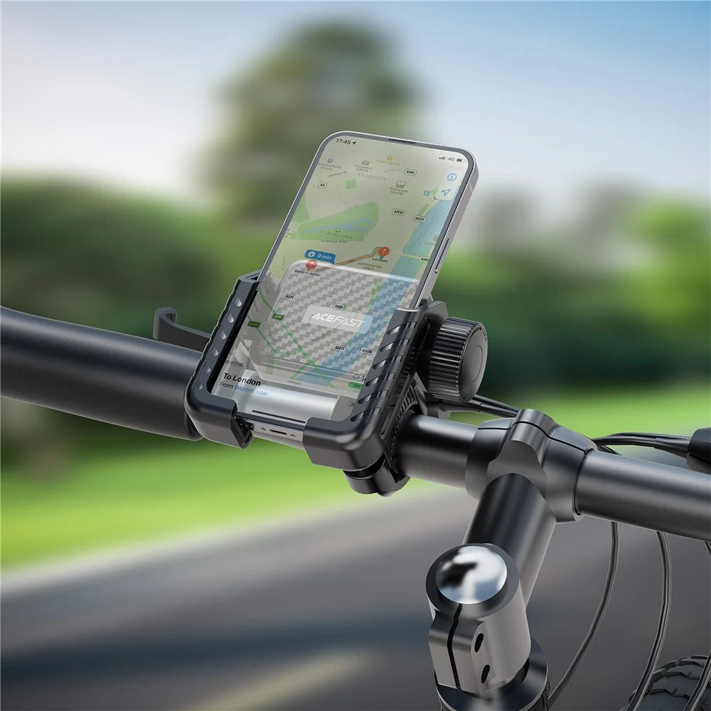 ACEFAST D58 Cycling Phone Holder Bike Mount Universal Handlebar Clamp for 4.7-6.9 Inch Smartphones - 3