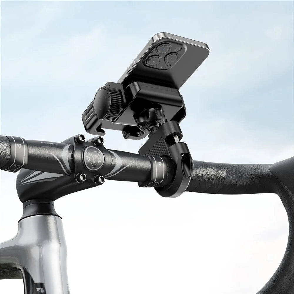 ACEFAST D58 Cycling Phone Holder Bike Mount Universal Handlebar Clamp for 4.7-6.9 Inch Smartphones - 4