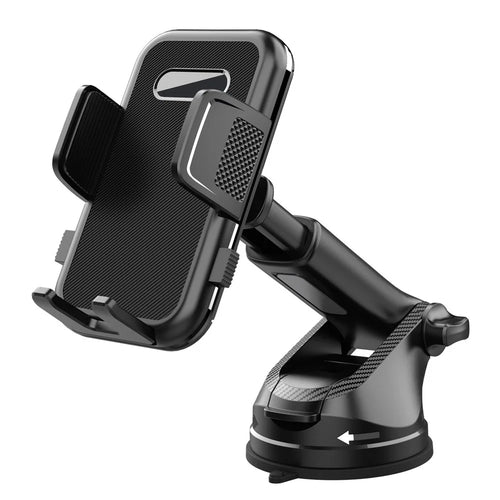 ML239 360 Degree Rotating Car Phone Mount with Telescopic Arm Suction Cup Base Cellphone Holder - 1