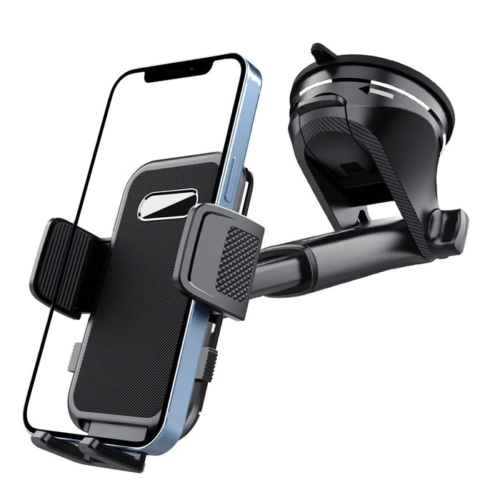 ML239 360 Degree Rotating Car Phone Mount with Telescopic Arm Suction Cup Base Cellphone Holder - 2
